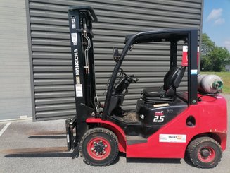 Chariot élévateur gaz Hangcha XF25G-CPYD25-XH3F - 1