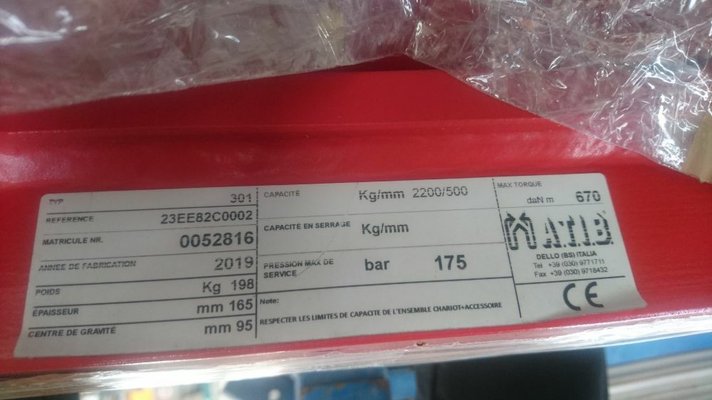 Tête rotative Atib 23EE82C0002