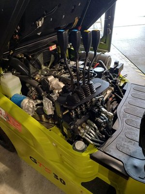 Chariot frontal diesel Clark GTS30D