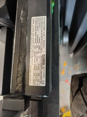 Chariot frontal diesel Clark GTS30D