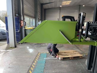 Accessoire Goubard PELLE CHARGEUSE MANUELLE PCM 100 - 0.5 M3 PEINTE - 5